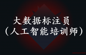 大数据标注员是什么工作能赚多少钱？-人工智能培训师（正规创业项目）