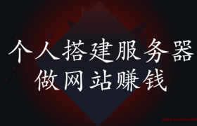 个人搭建服务器有什么用？做网站赚钱